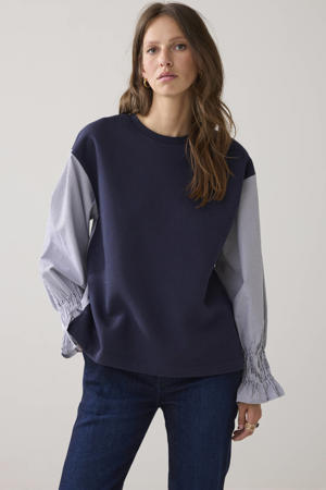 sweater donkerblauw