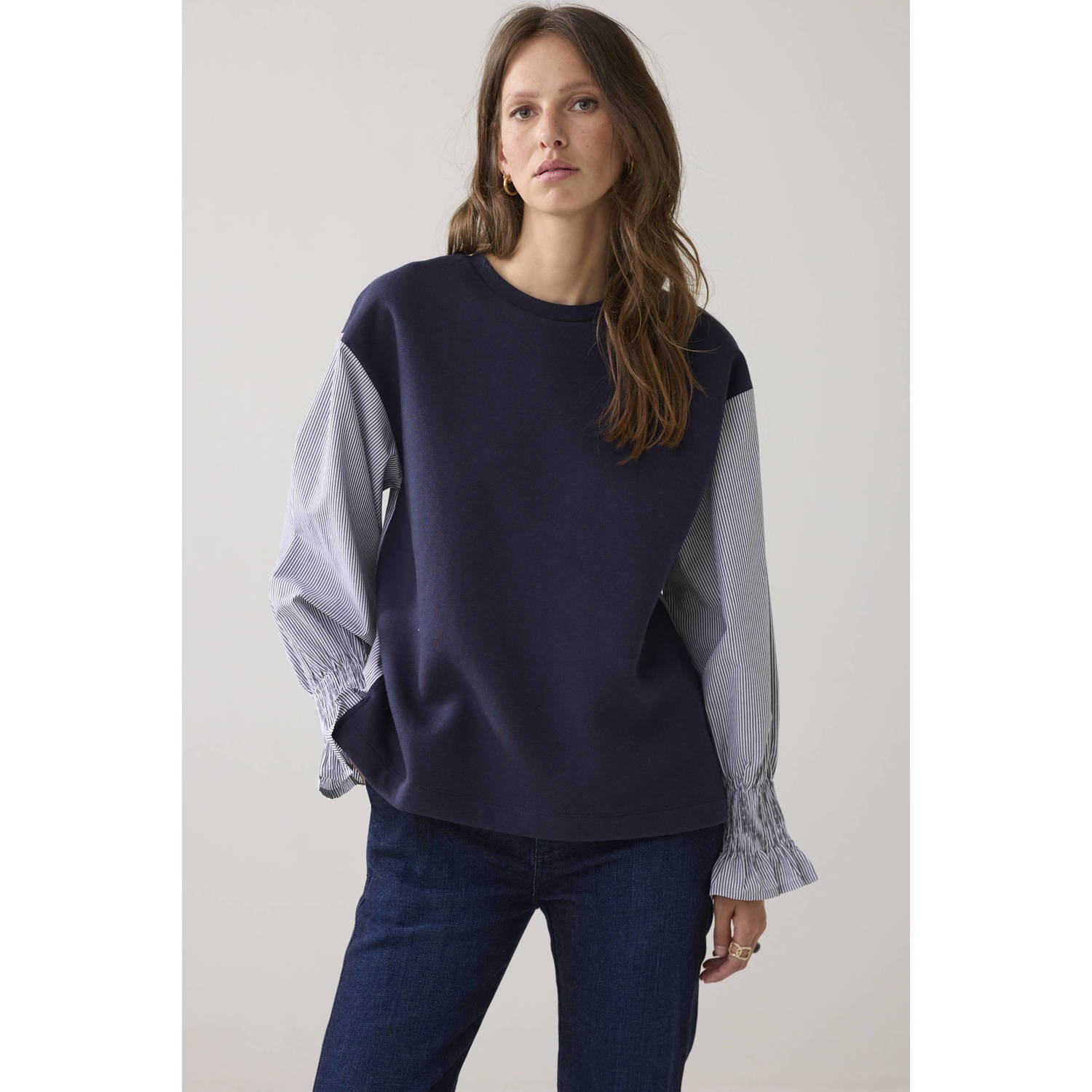 Summum sweater donkerblauw