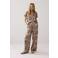 Summum wide leg regular waist casual broek multi