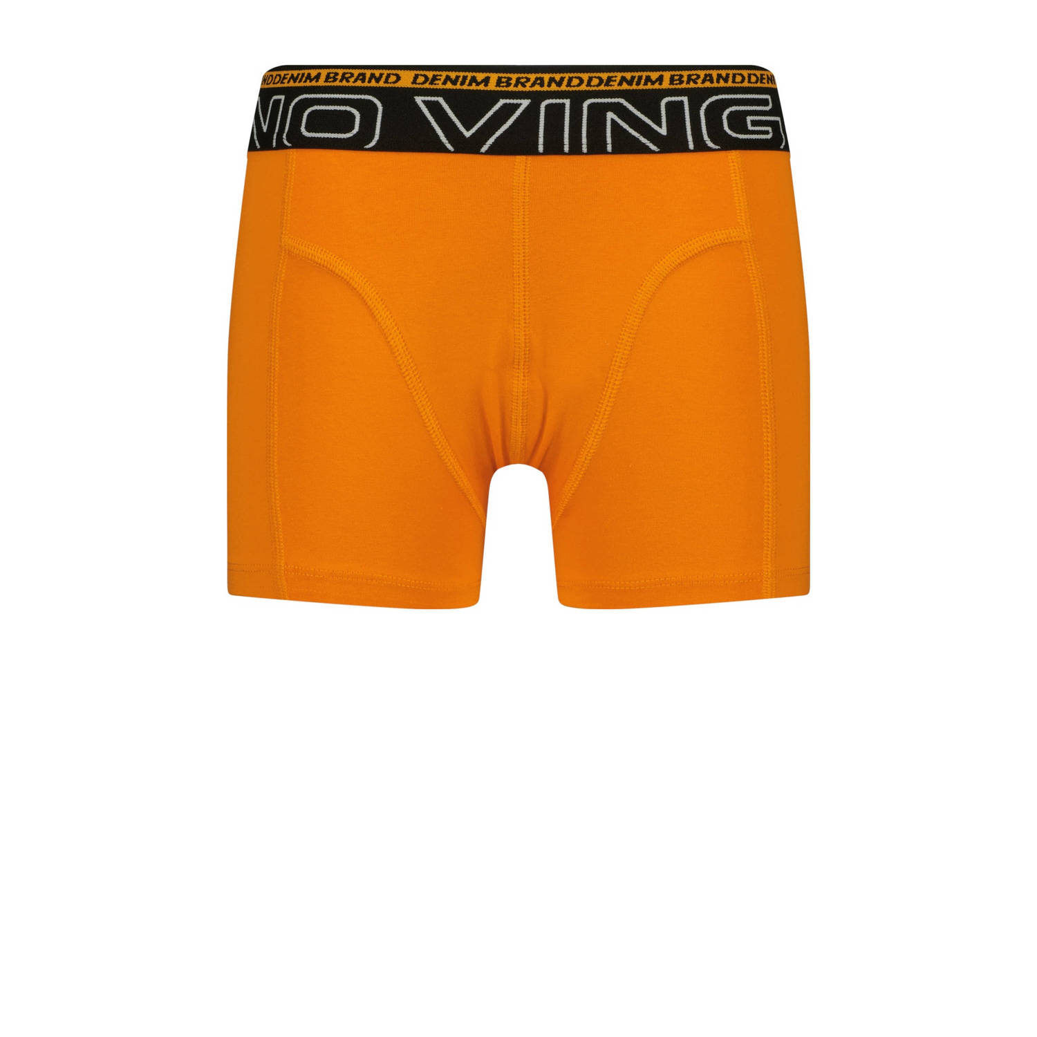 Vingino boxershort set van 3 zwart oranje groen