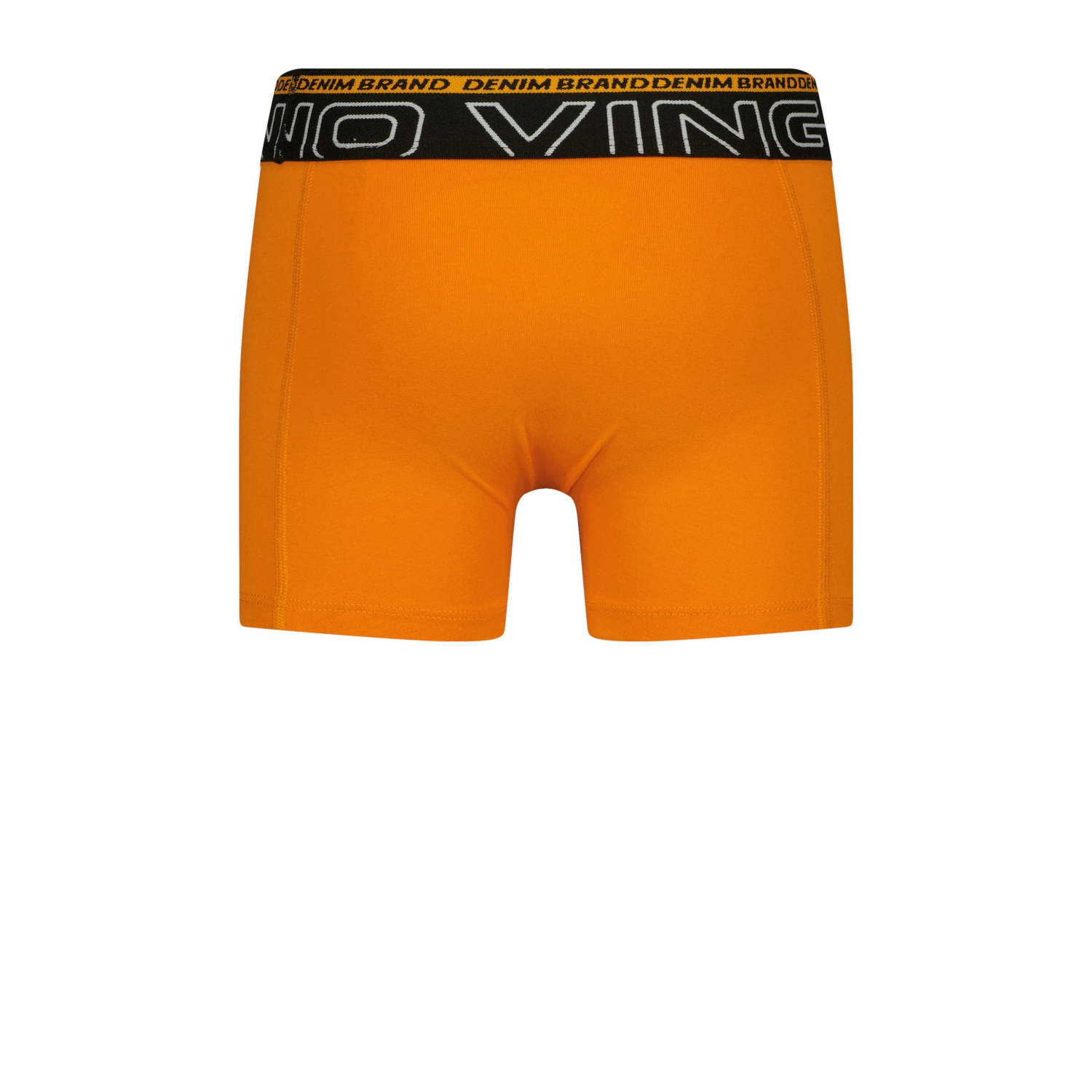 Vingino boxershort set van 3 zwart oranje groen
