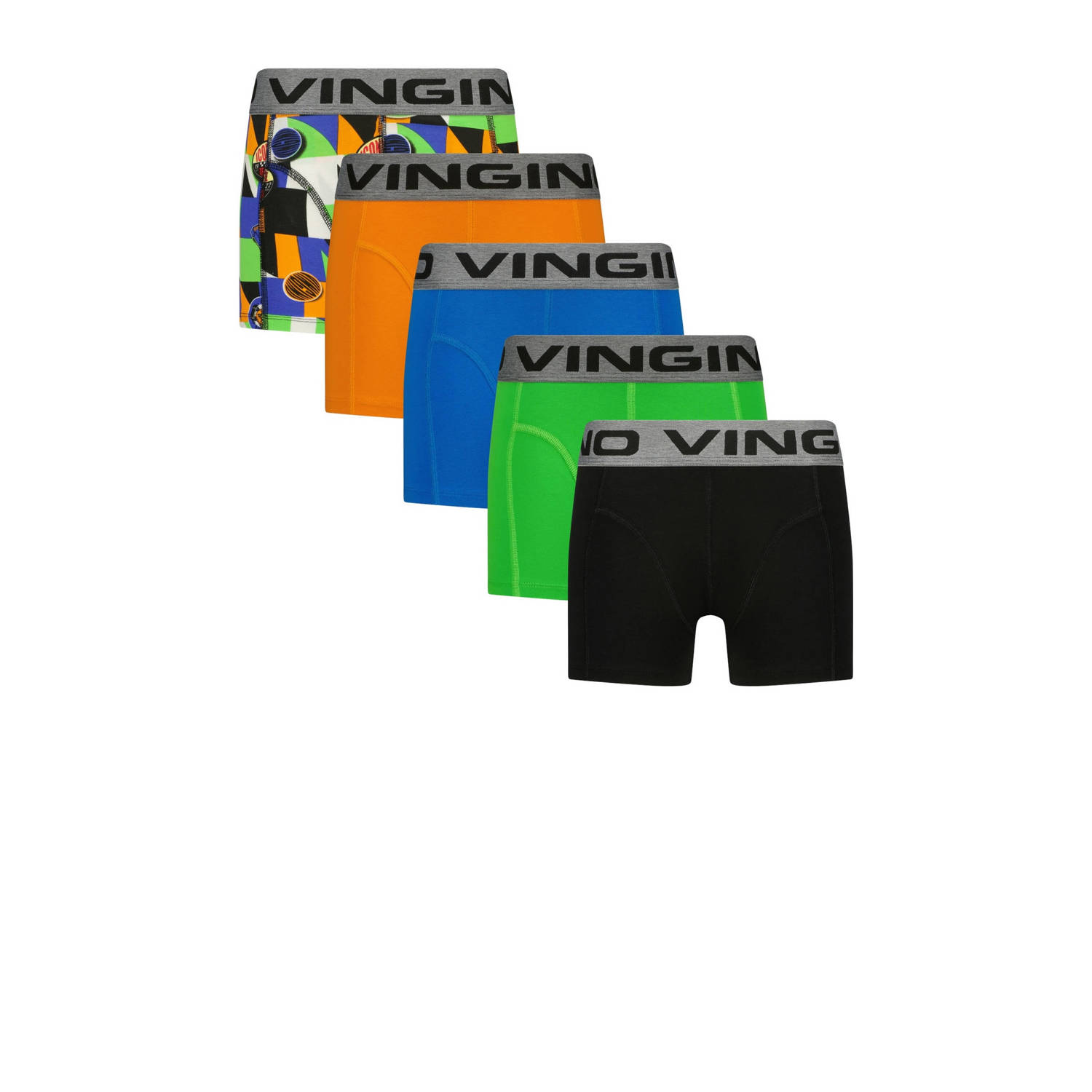 Vingino boxershort set van 5 multicolor