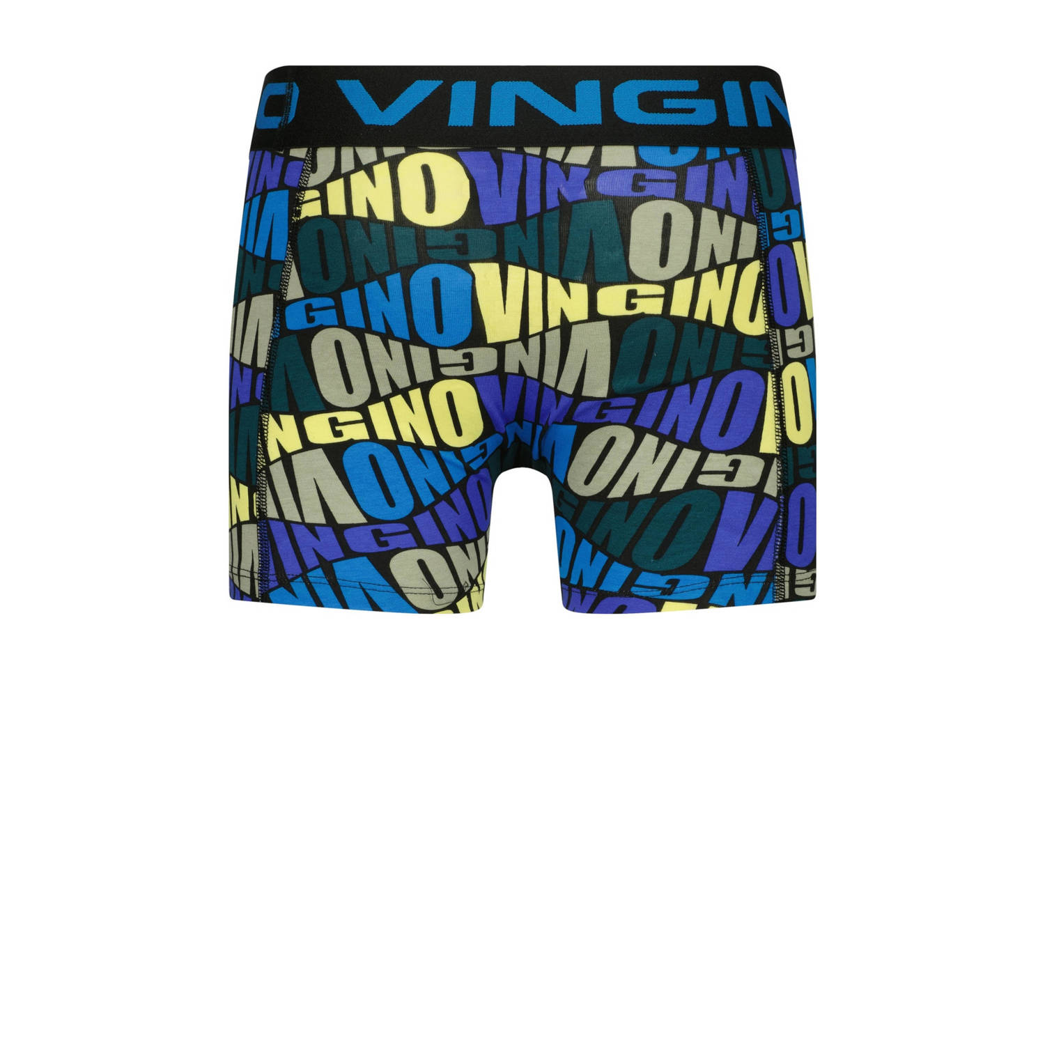 Vingino boxershort set van 3 blauw geel
