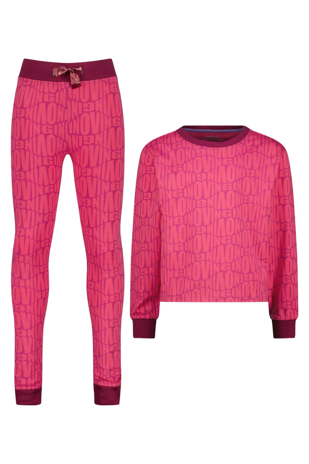 Vingino pyjamaset roze