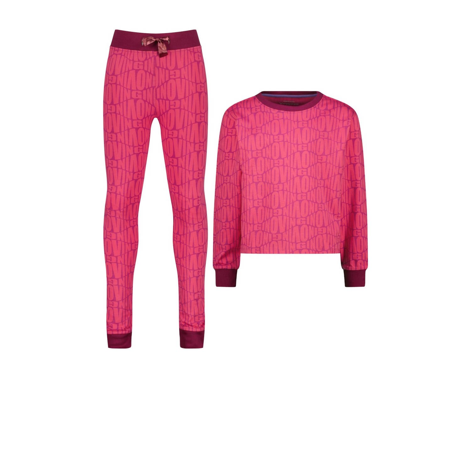 Vingino pyjamaset roze