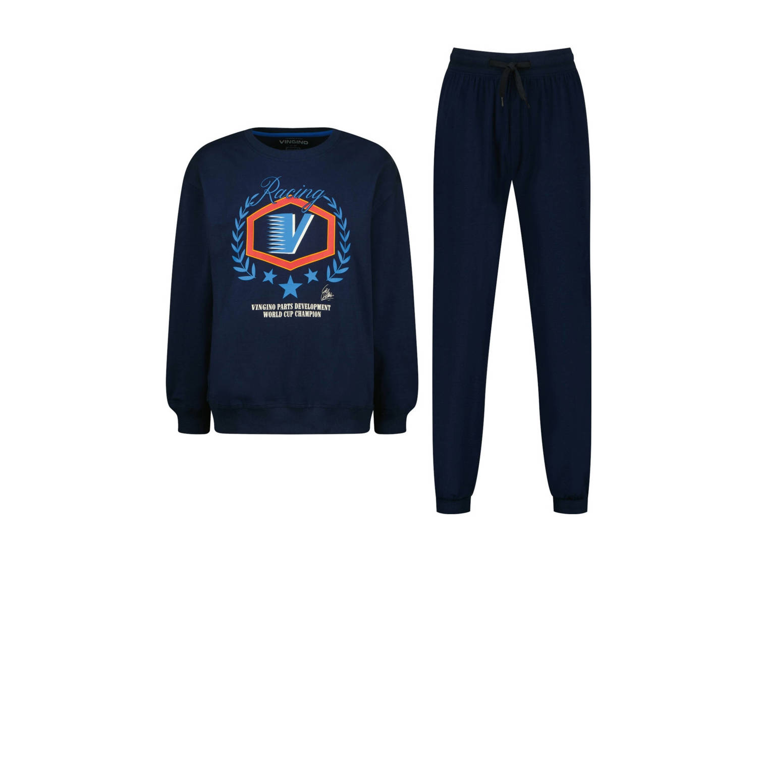 Vingino pyjamaset donkerblauw