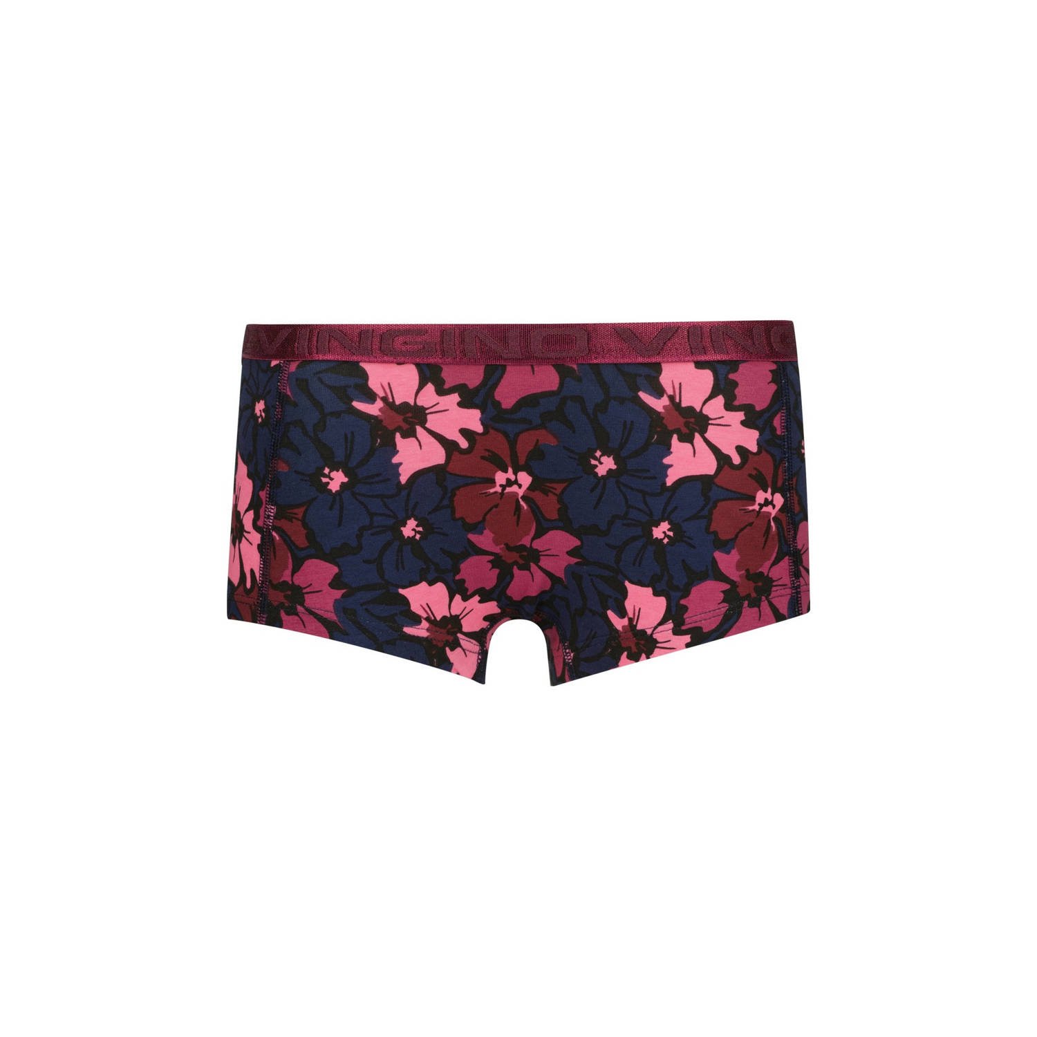Vingino boxershort set van 3 zwart paars roze