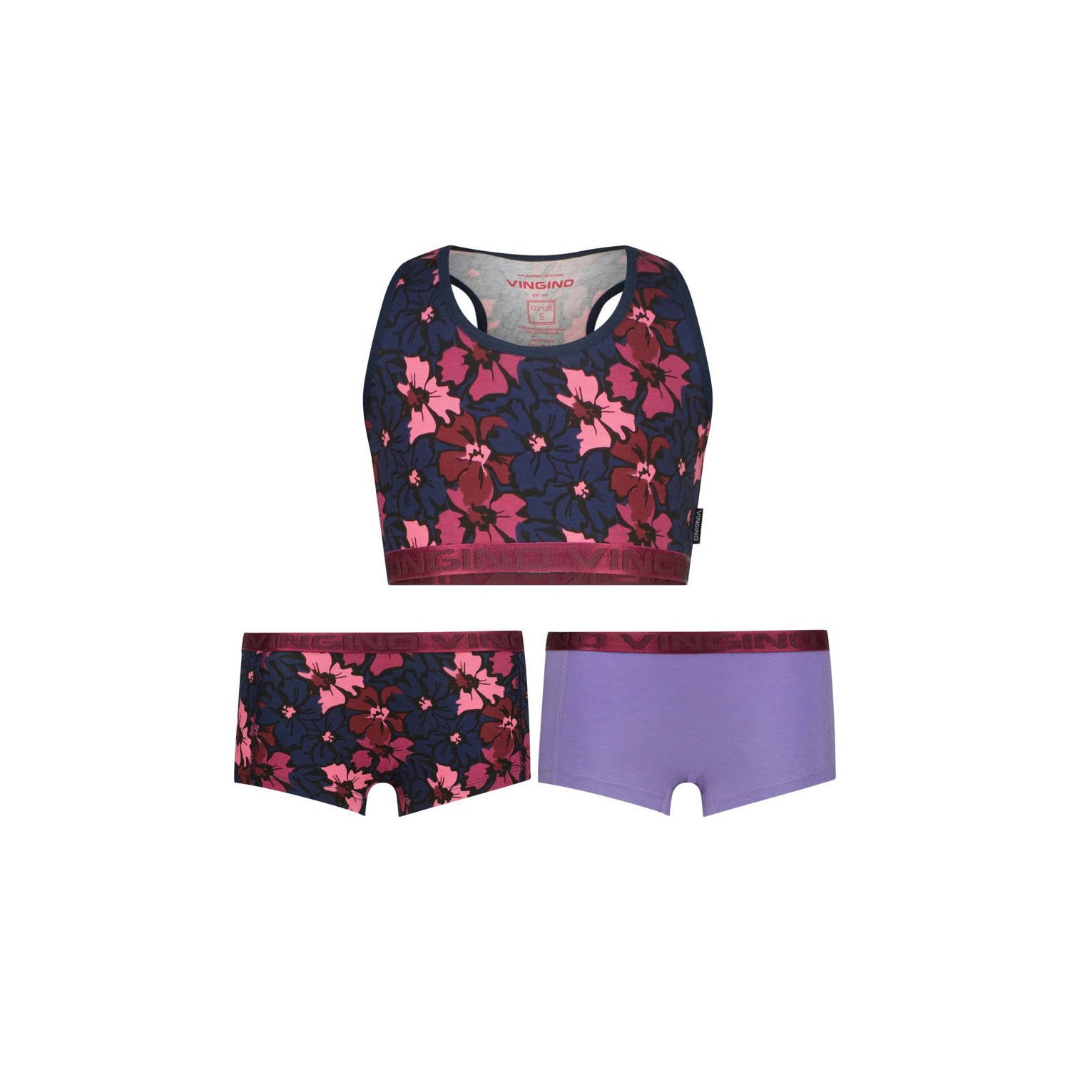 Vingino bh top + short multicolor