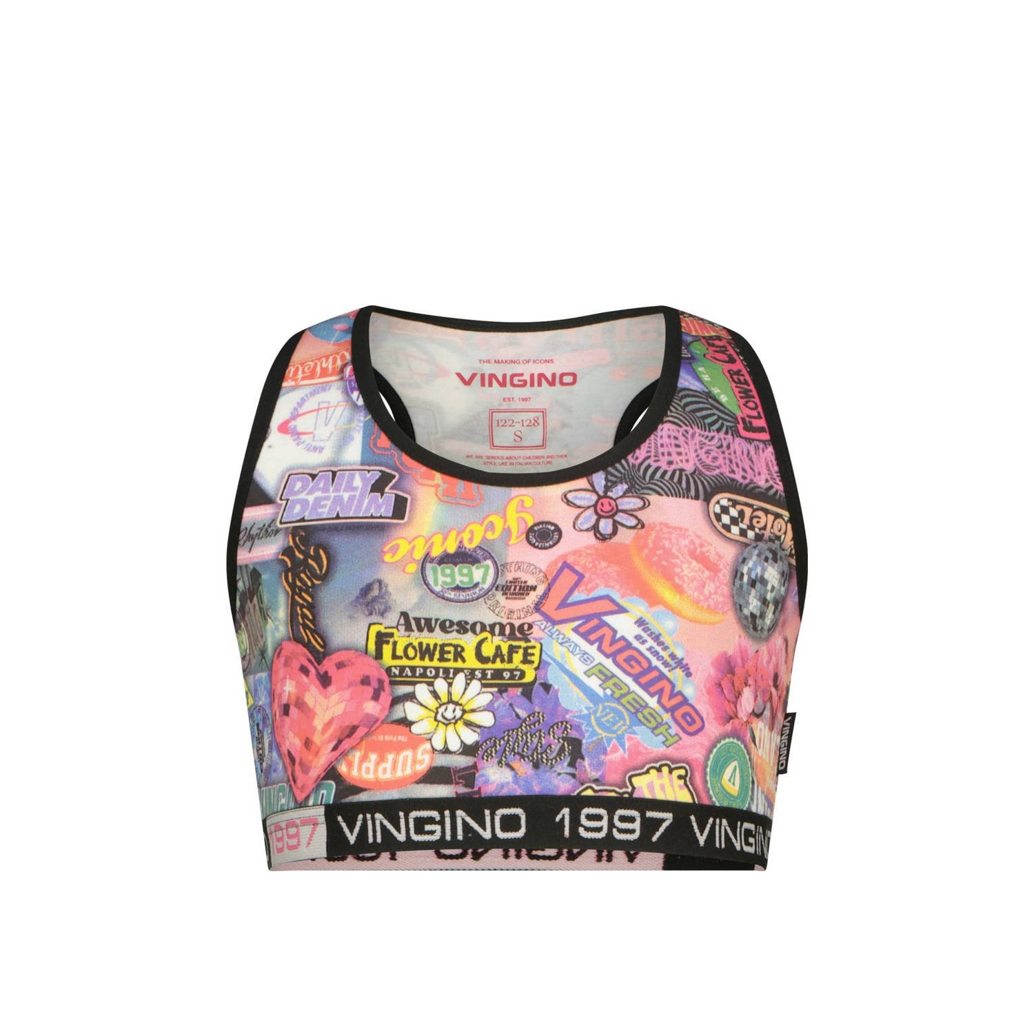Vingino bh top + short multicolor