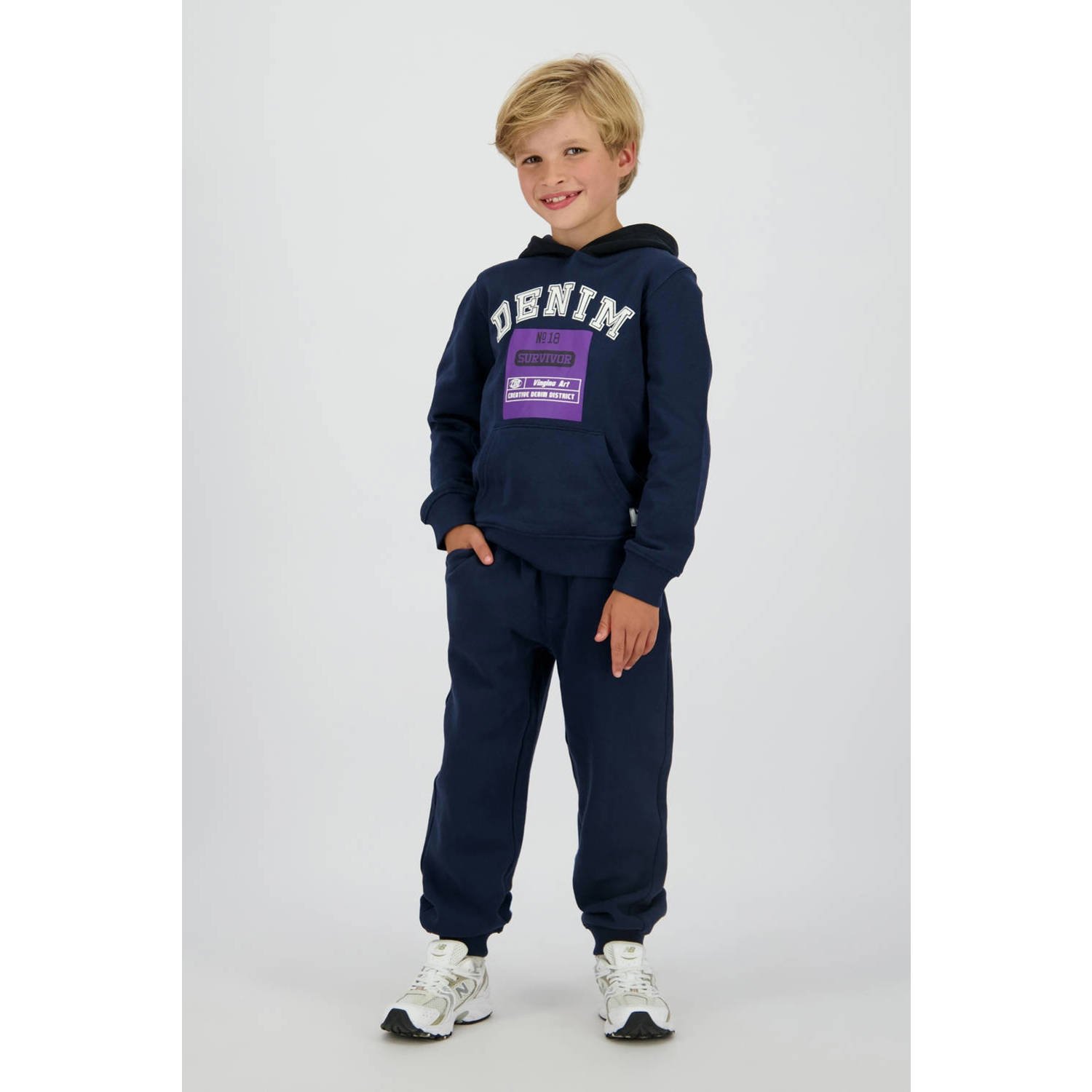 Vingino relaxed sweatpant donkerblauw