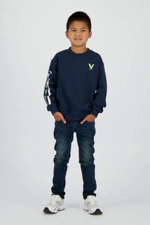 skinny jeans dark blue denim