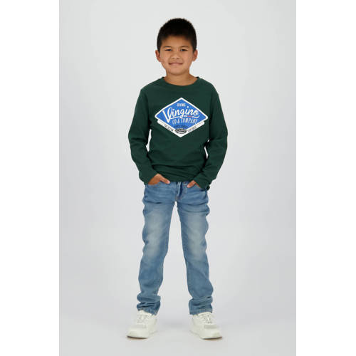 Vingino slim fit jeans light blue denim afbeelding