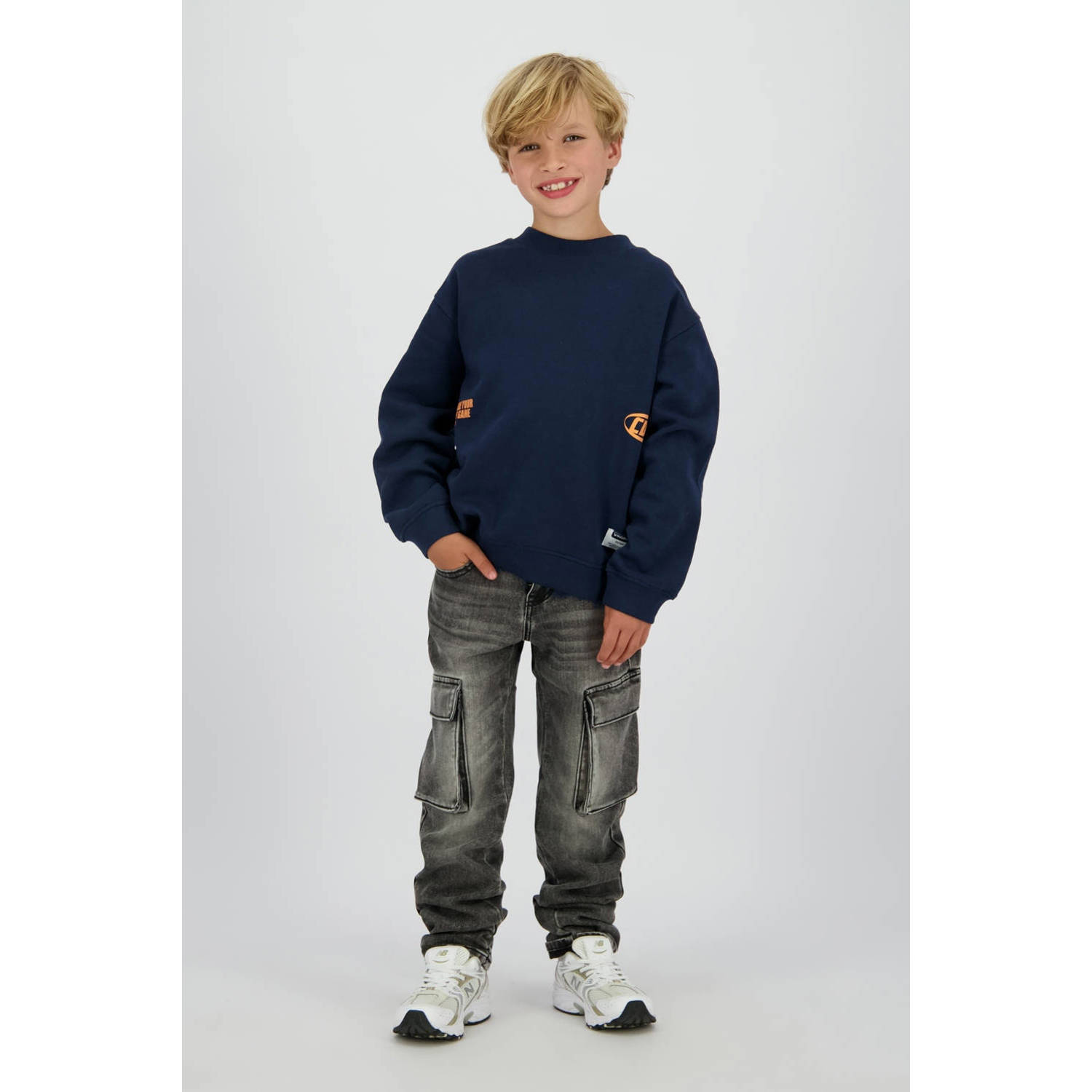 Vingino sweater donkerblauw