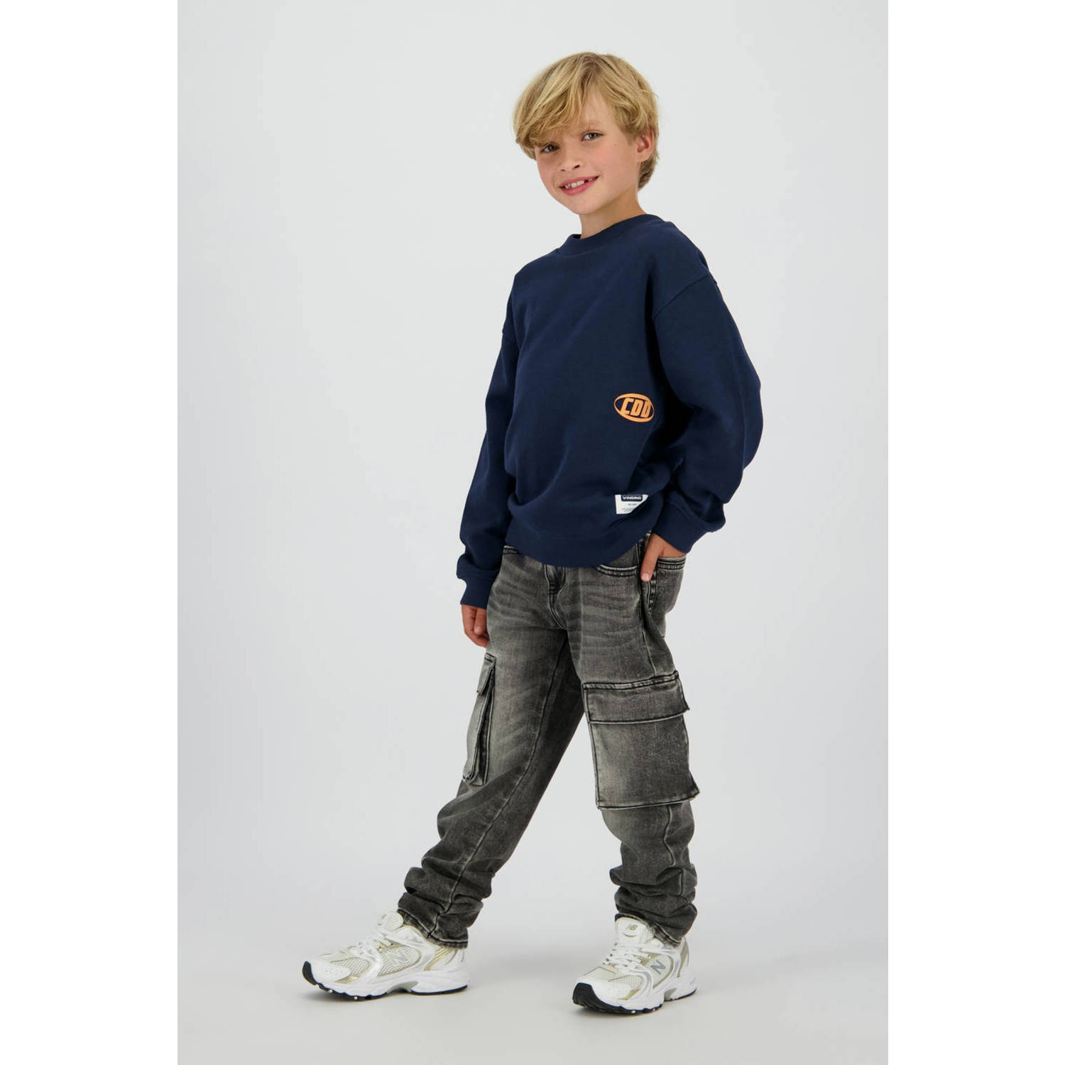 Vingino sweater donkerblauw