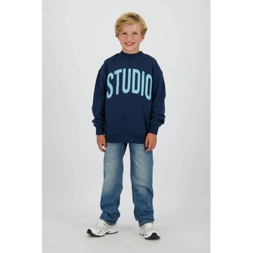 Vingino regular waist regular fit jeans light blue denim afbeelding