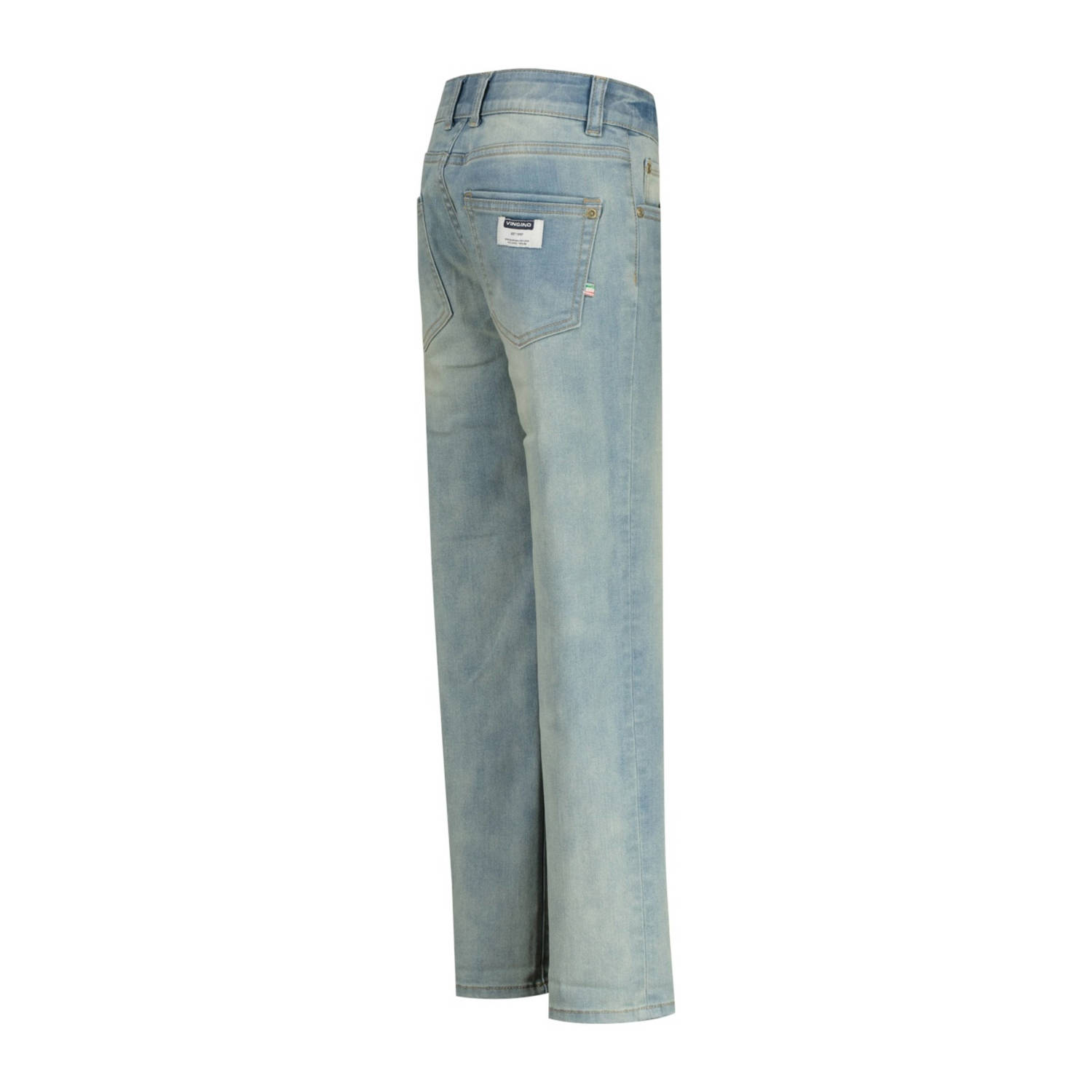 Vingino straight leg jeans light blue denim