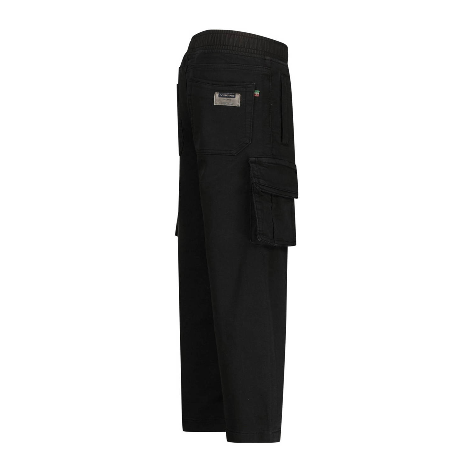Vingino loose cargo broek zwart