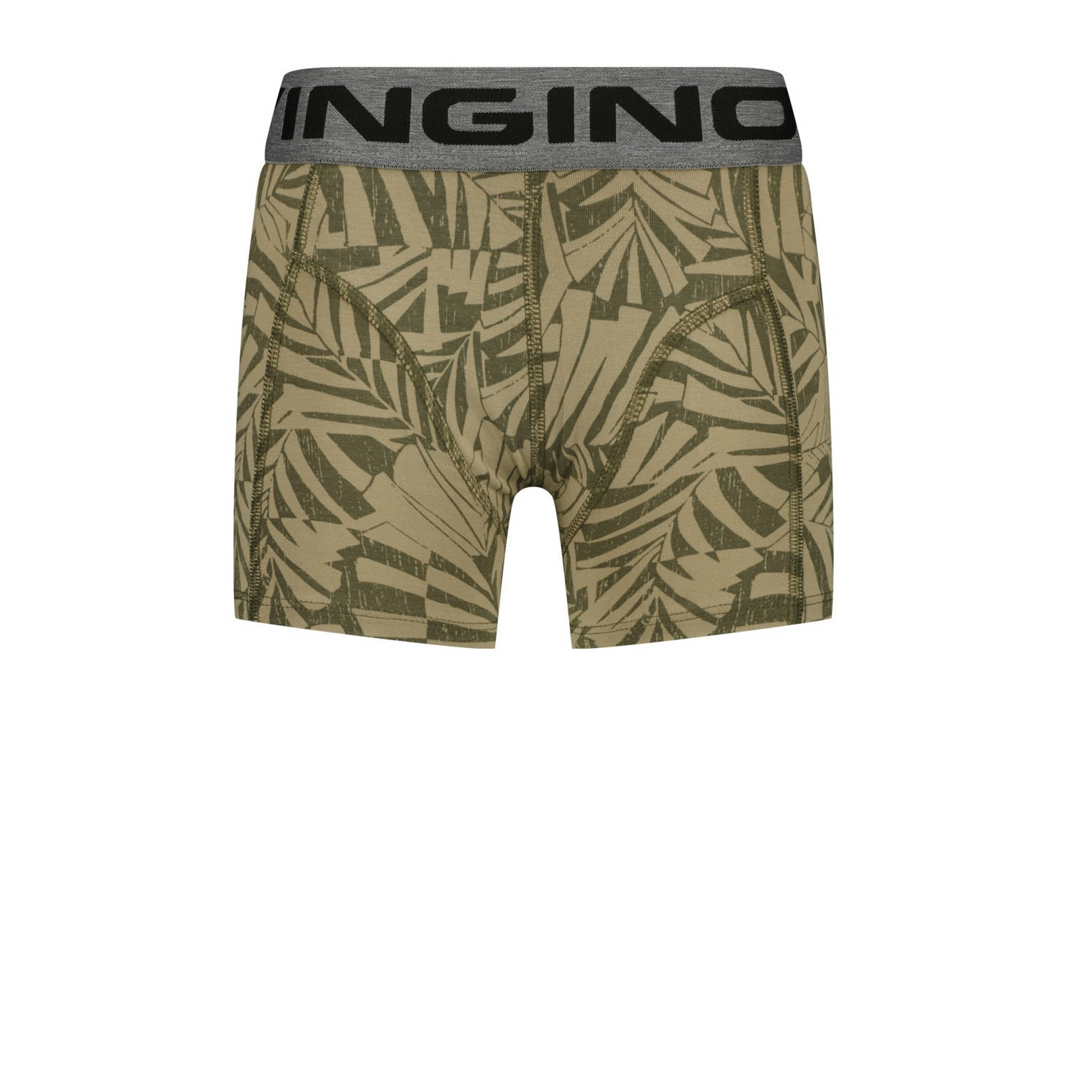 Vingino boxershort set van 4 groen zwart
