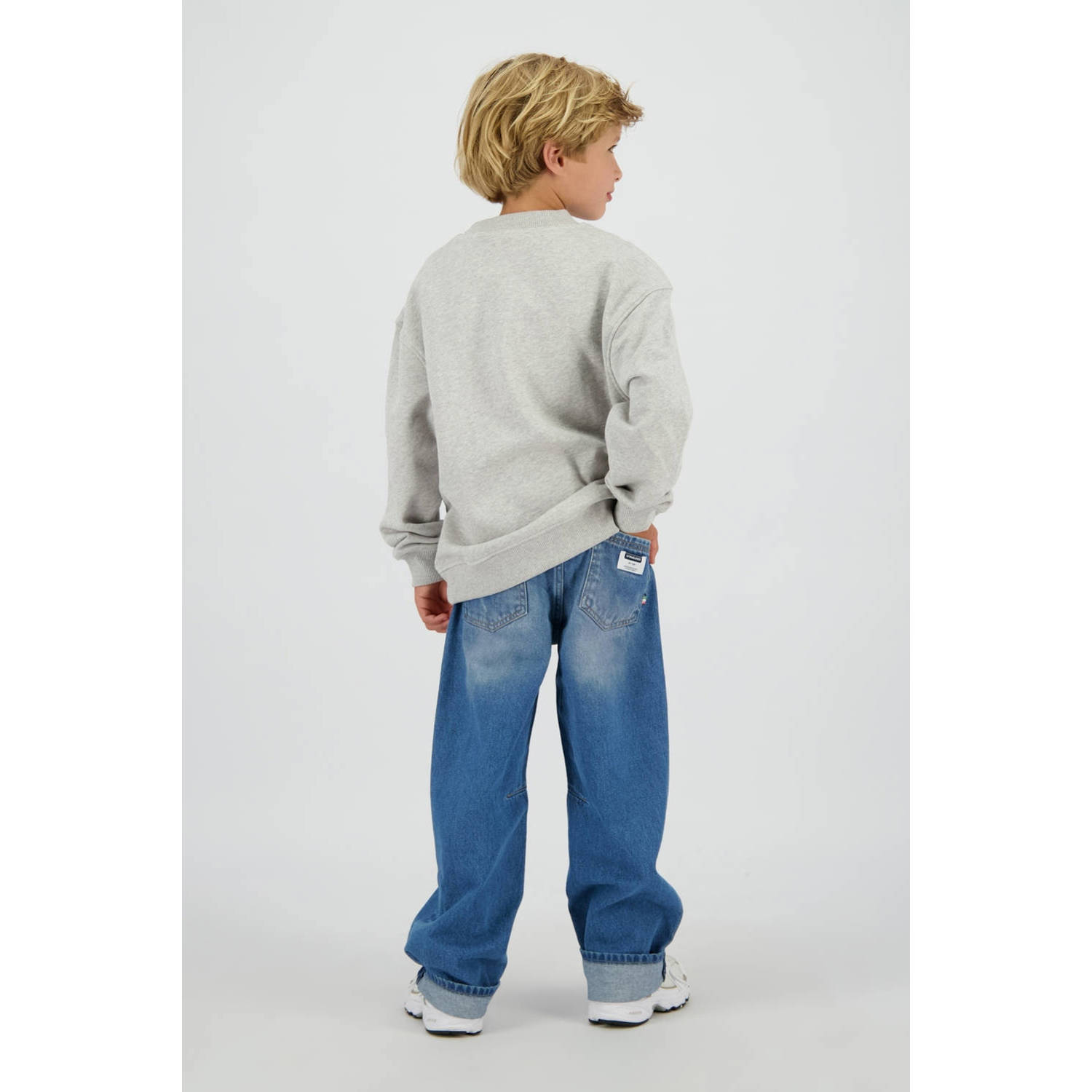 Vingino loose fit jeans medium blue denim