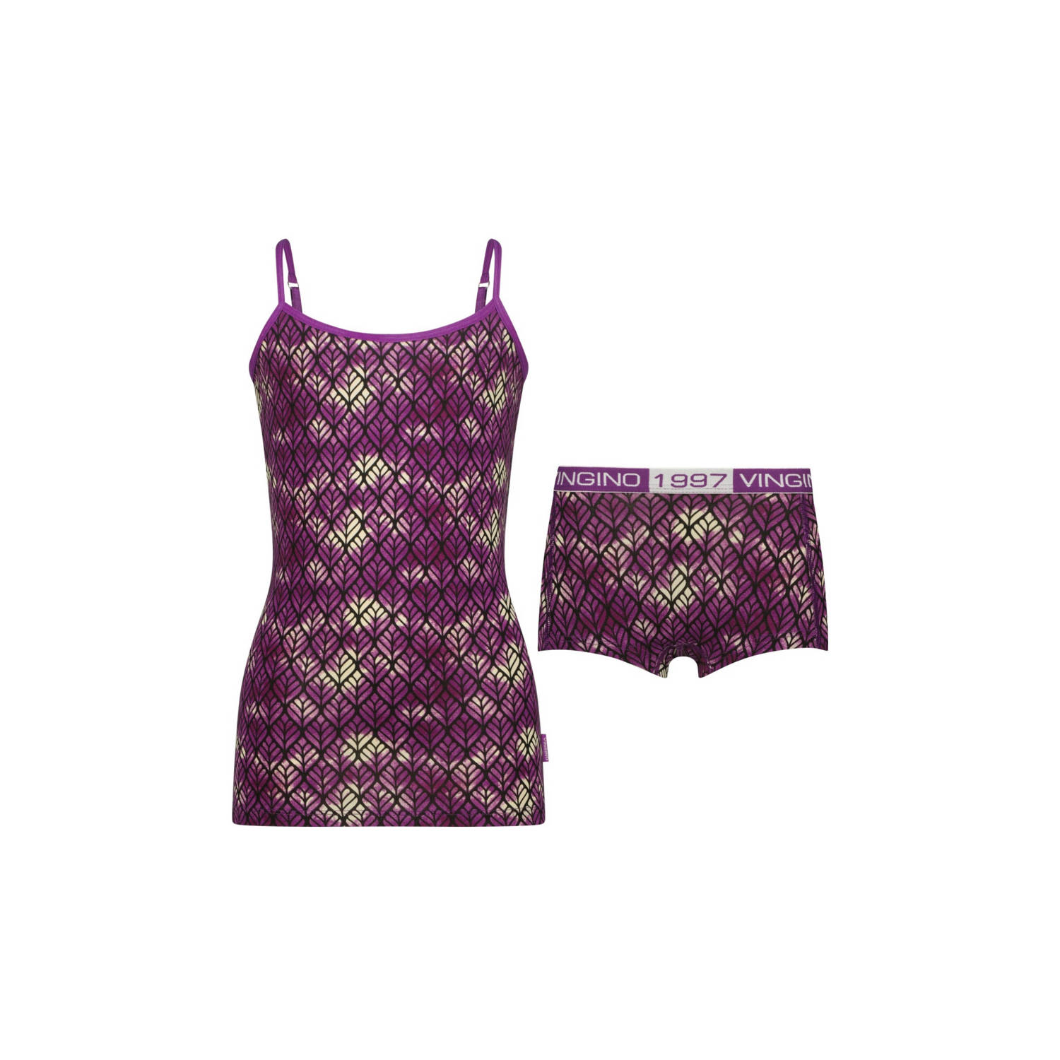 Vingino singlet + short paars