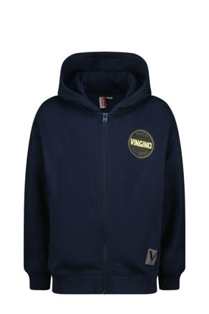 sweatvest donkerblauw