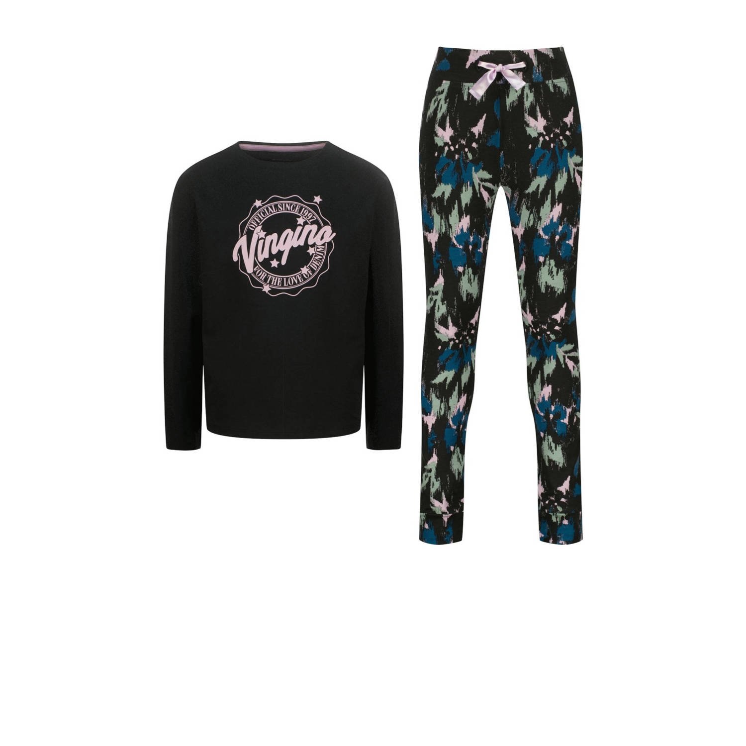 Vingino pyjama Wayra zwart