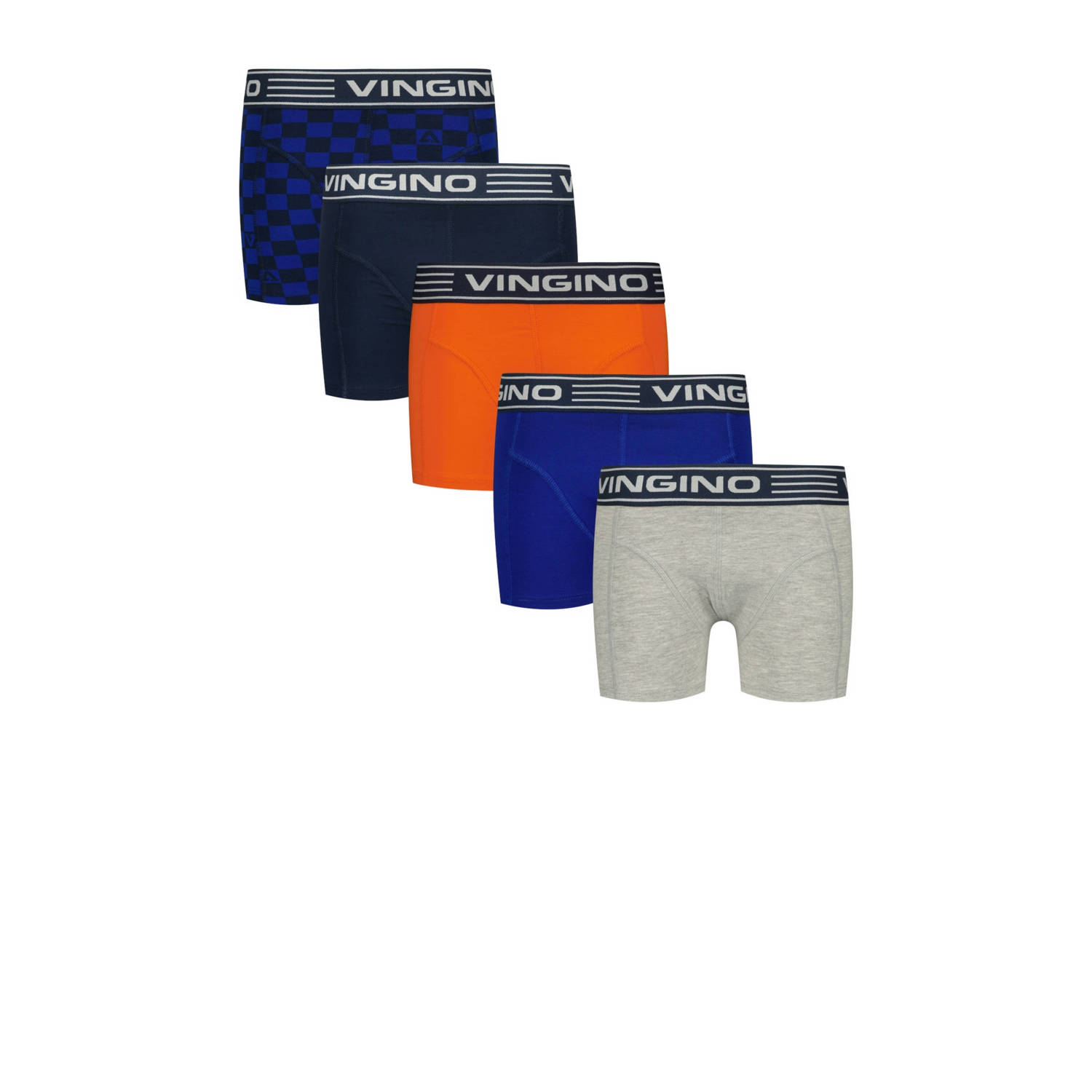 Vingino boxershort set van 5 multicolor