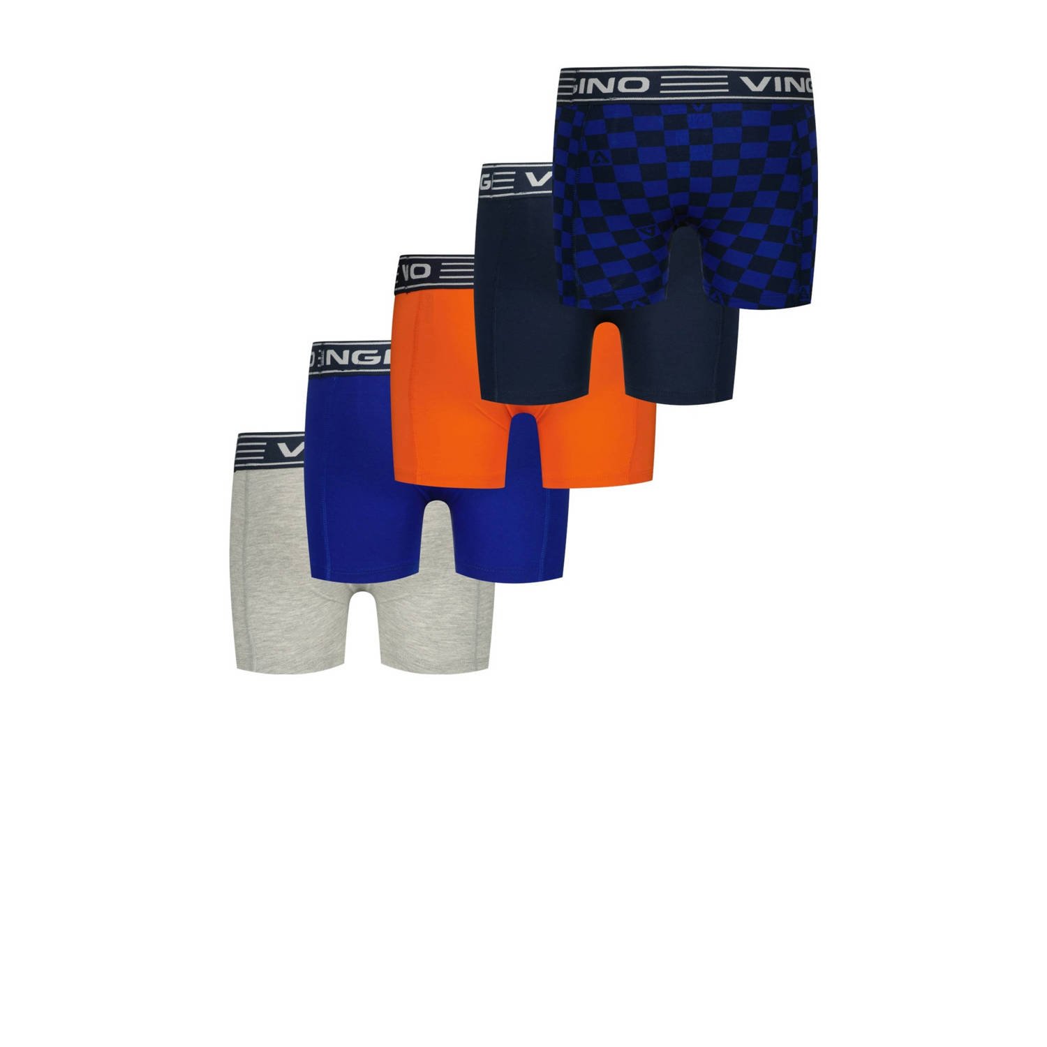 Vingino boxershort set van 5 multicolor
