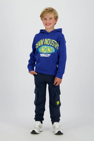 relaxed cargobroek donkerblauw