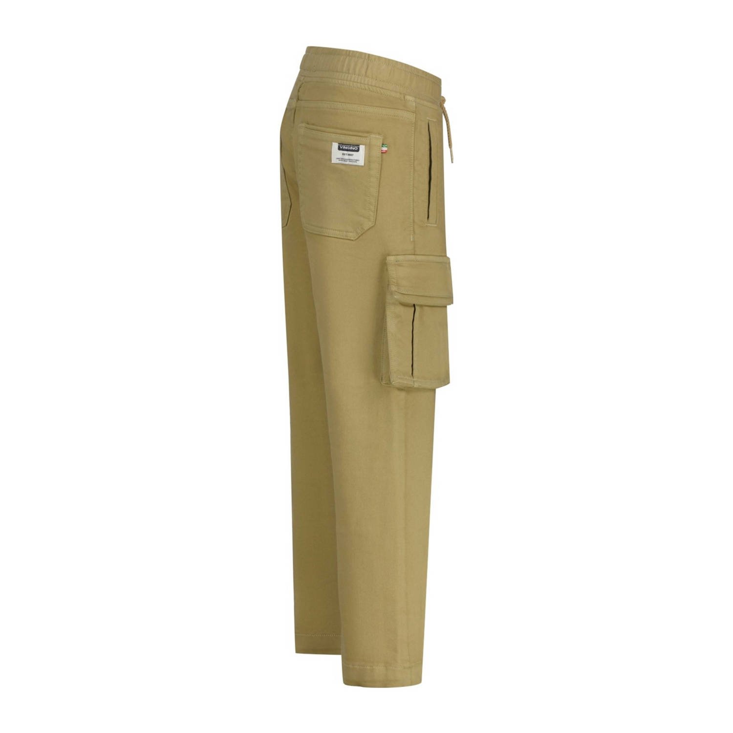 Vingino loose cargo broek kaki