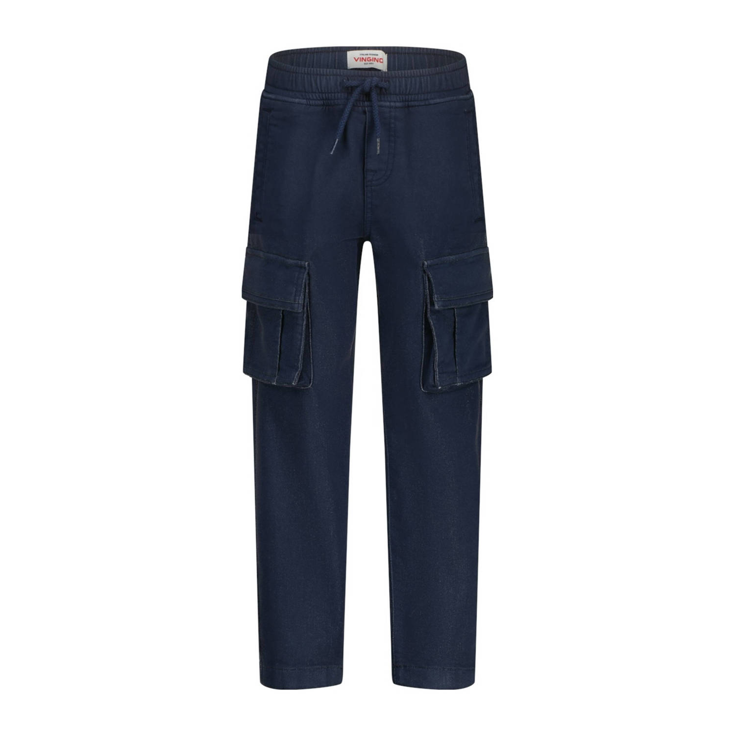 Vingino loose cargo broek donkerblauw