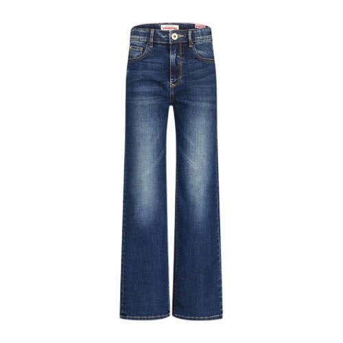 Vingino wide leg jeans dark blue denim afbeelding