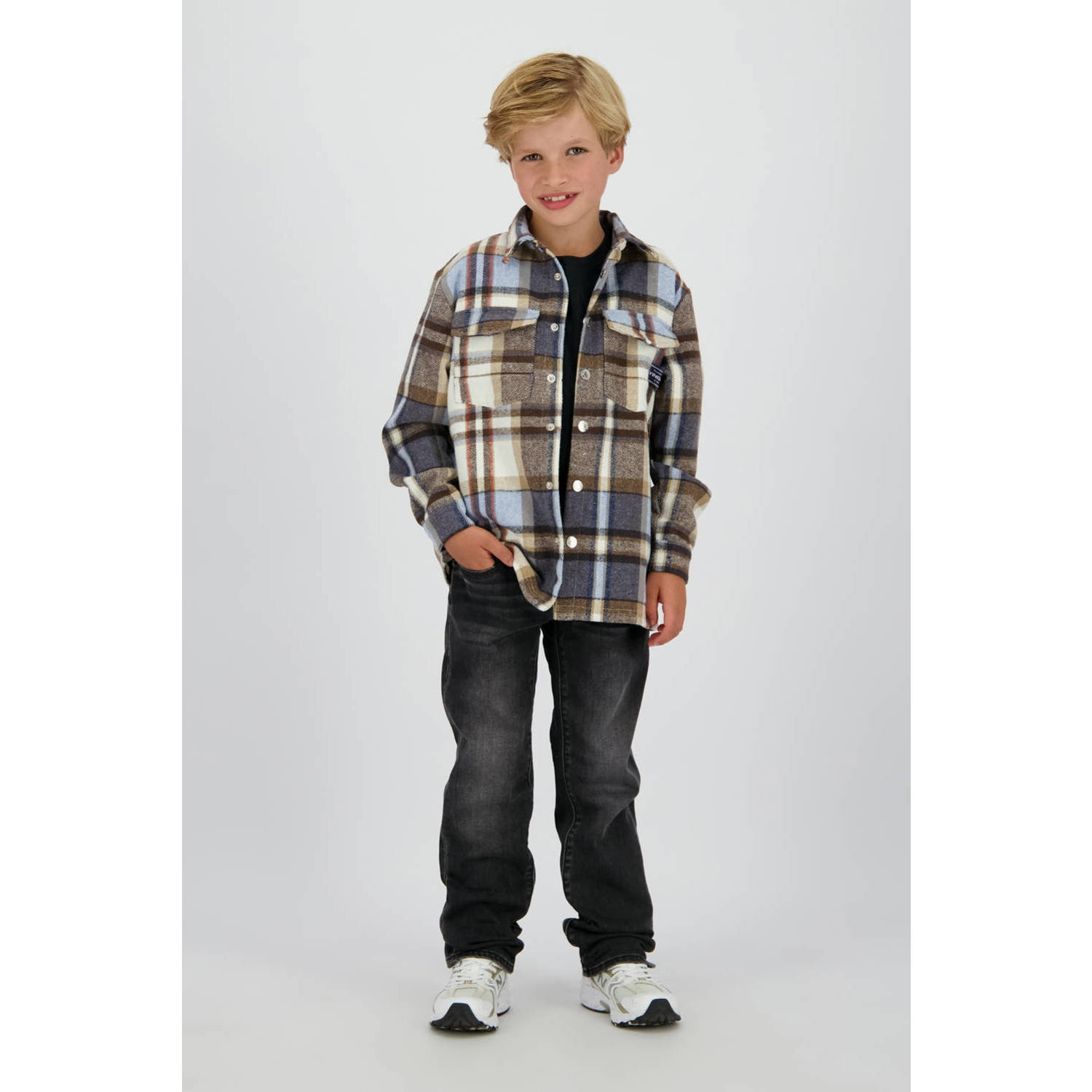 Vingino regular waist regular fit jeans black denim