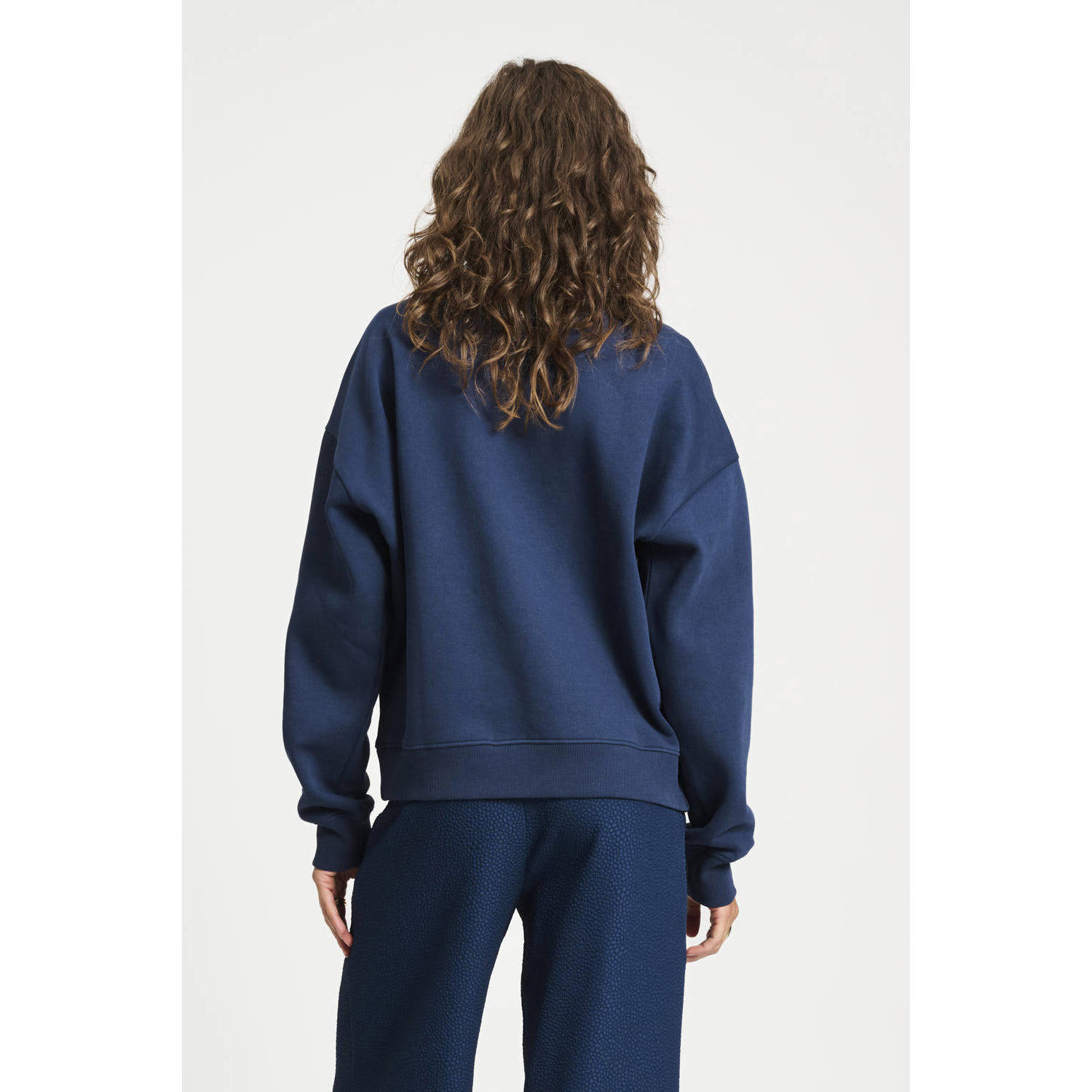 POM Amsterdam sweater donkerblauw