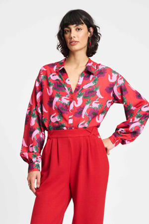 blouse rood
