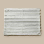 thumbnail: W rib teddy fleece dekbed zonder overtrek met kussensloop - Lazy - wasbaar