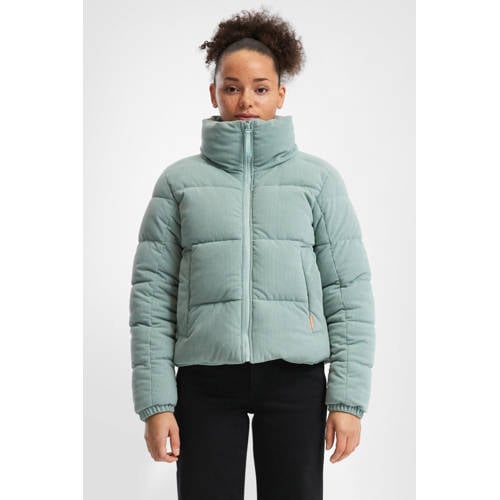 QS gewatteerde jas turquoise afbeelding