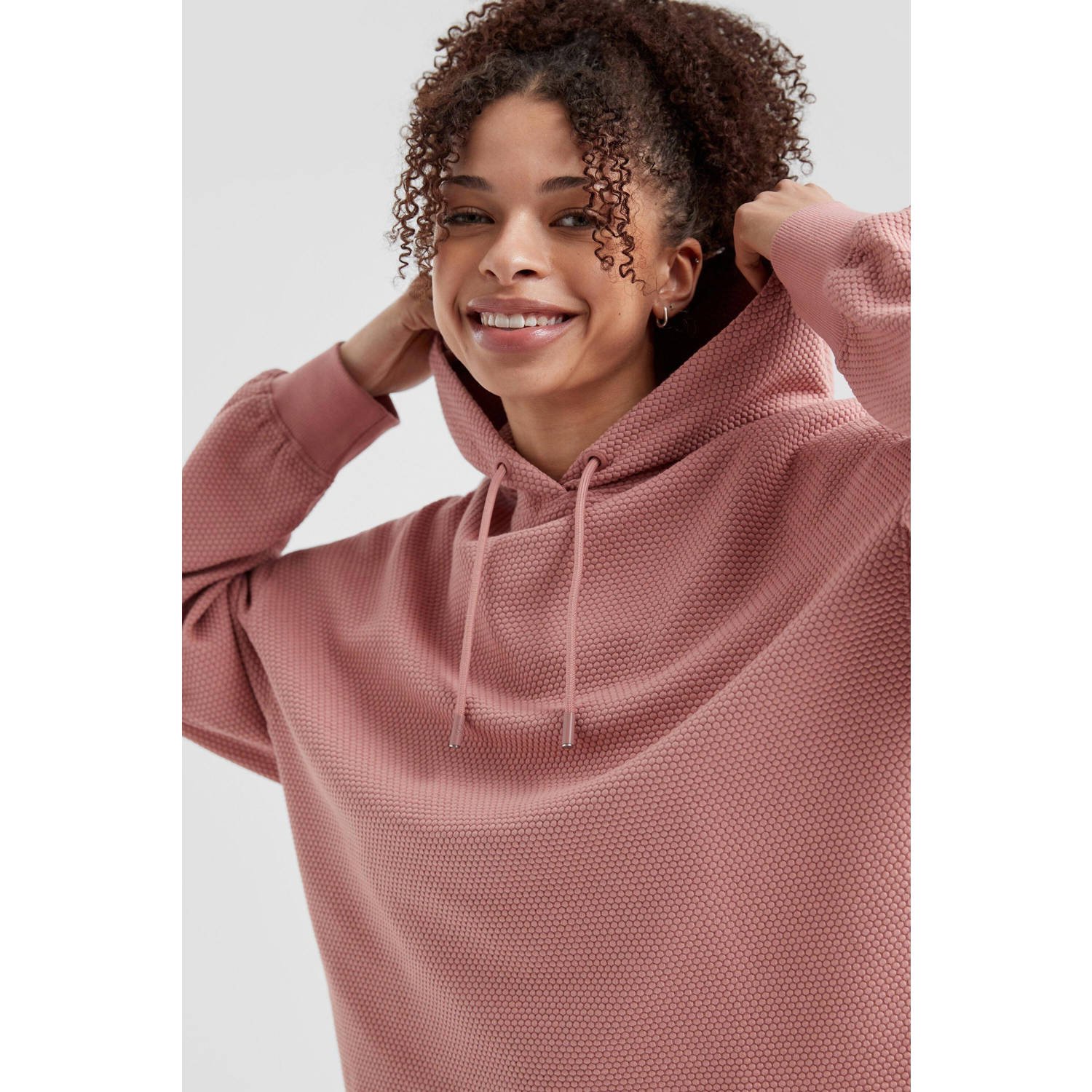 Q S by s.Oliver hoodie roze