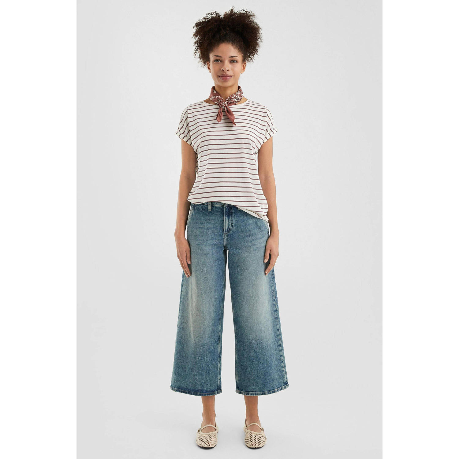 Q S by s.Oliver jersey T-shirt roze