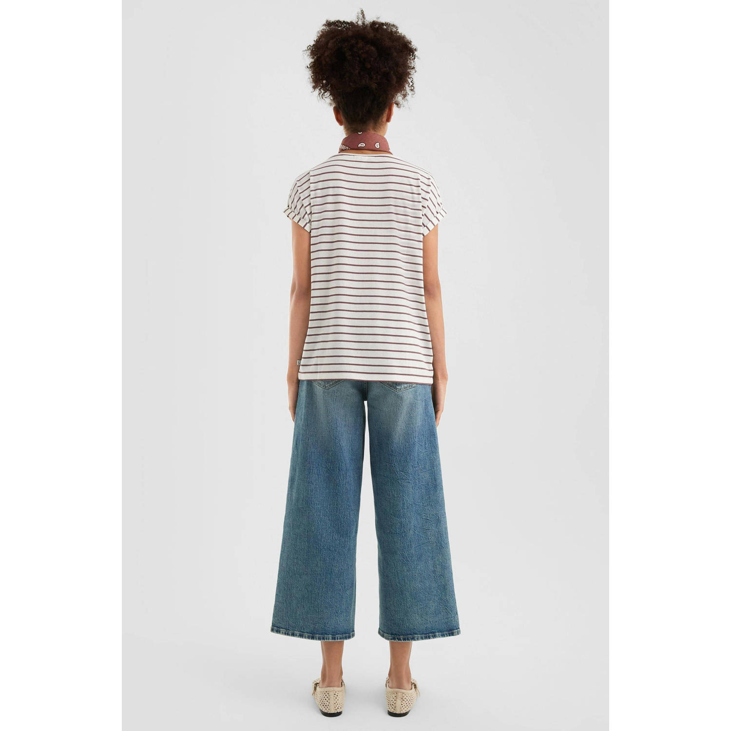 Q S by s.Oliver jersey T-shirt roze
