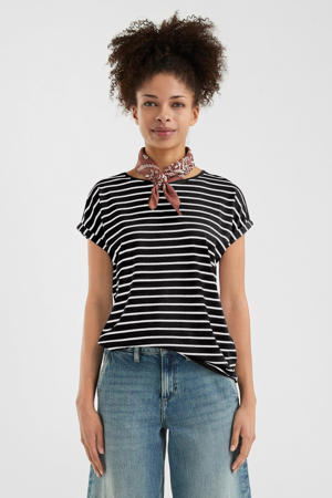 jersey T-shirt zwart