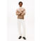 Tommy Hilfiger trui met kabels taupe