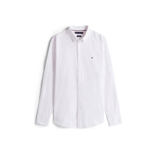 Tommy Hilfiger slim casual overhemd wit afbeelding