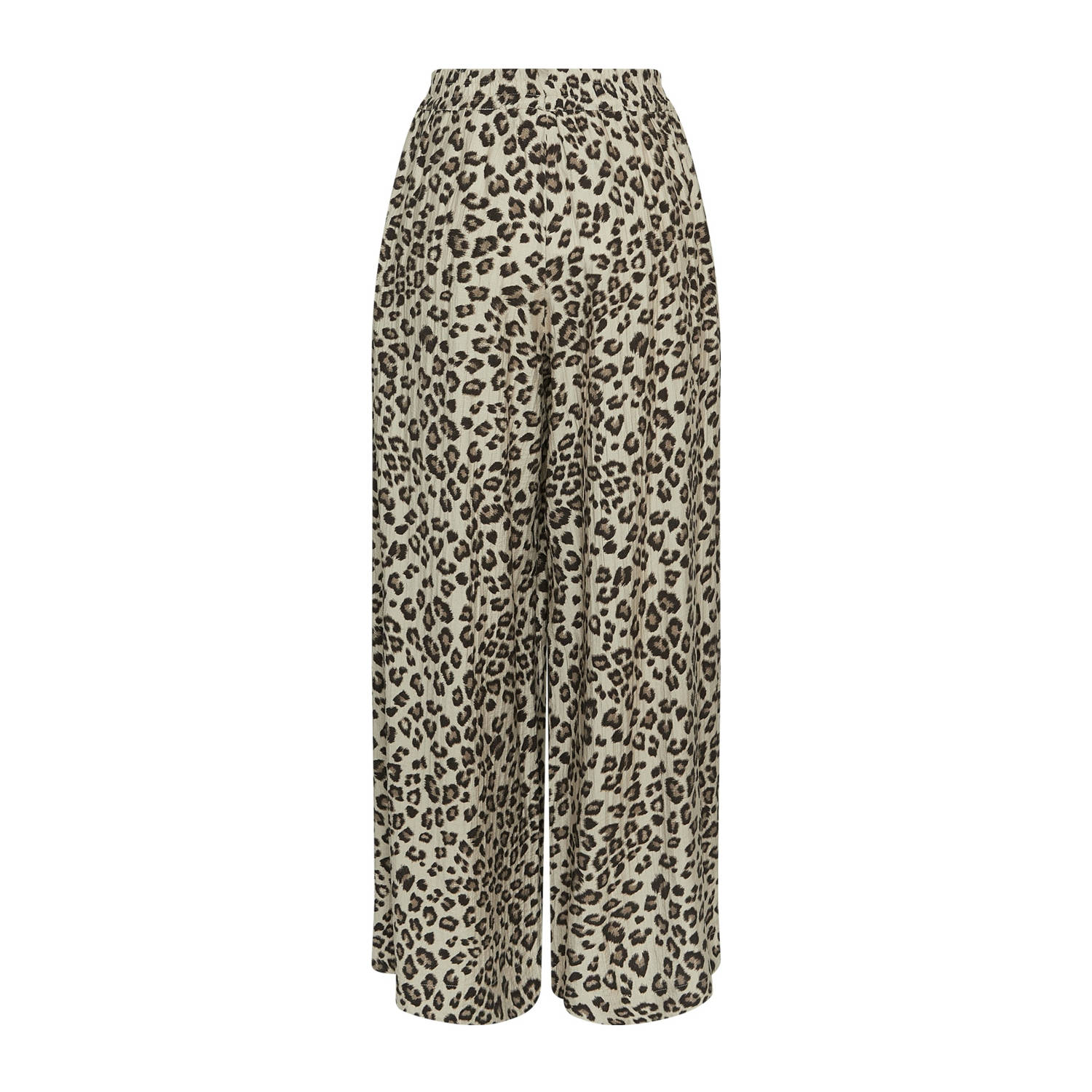 MSCH Copenhagen wide leg regular waist casual broek beige