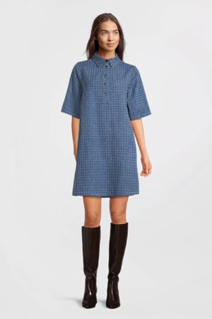 denim spijkerjurk medium blue denim