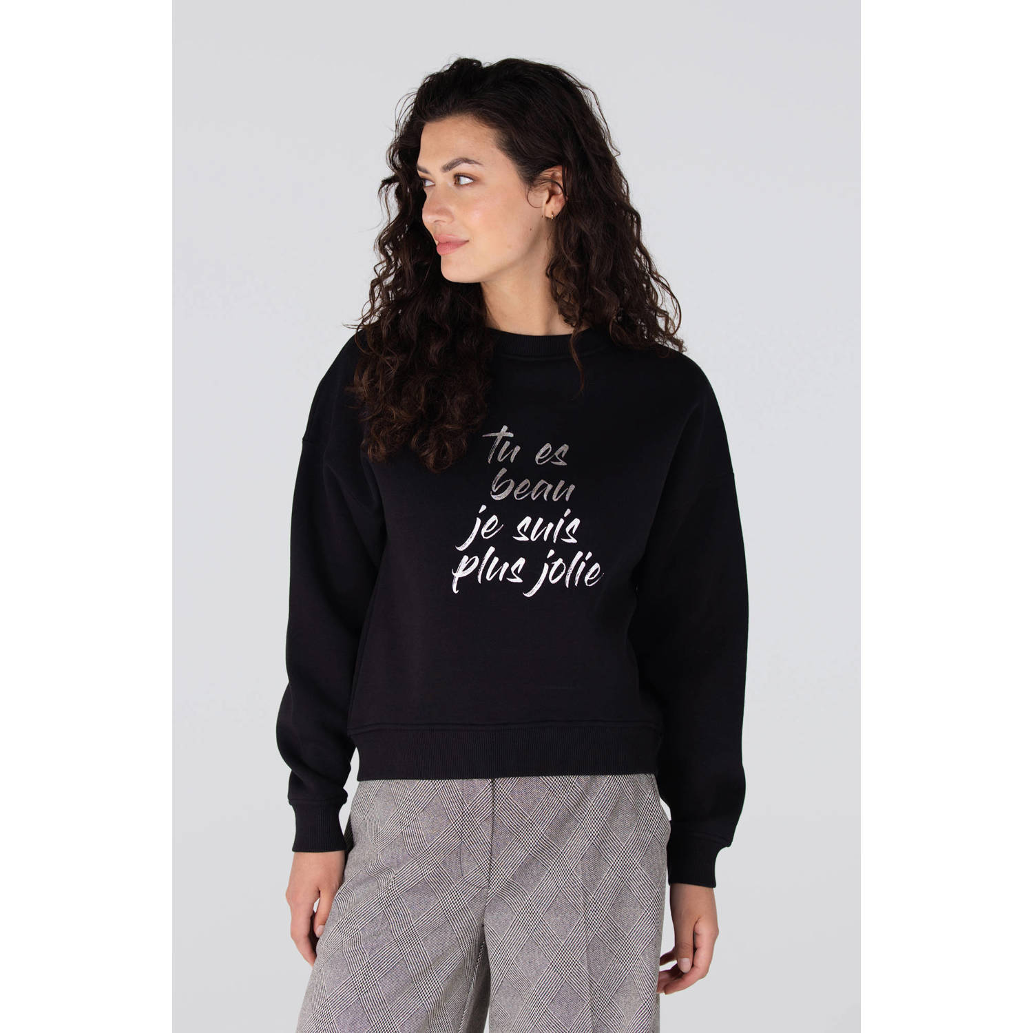 JANSEN Amsterdam sweater zwart