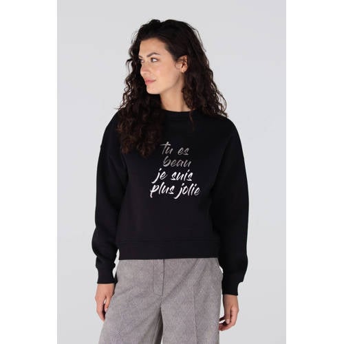 JANSEN Amsterdam sweater zwart afbeelding