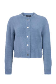thumbnail: JANSEN Amsterdam cardigan blauw gebreid