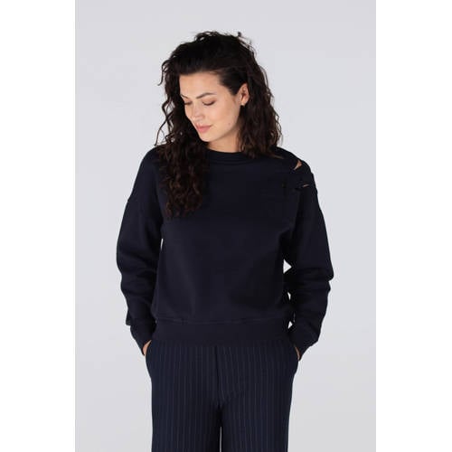 JANSEN Amsterdam pullover donkerblauw afbeelding