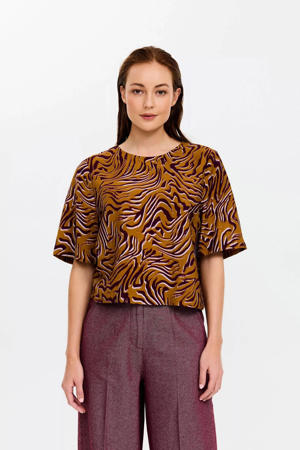 blousetop bruin